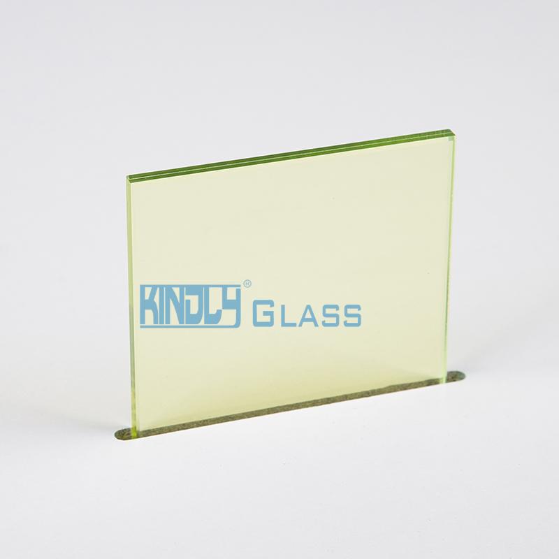 Yellow PVB Clear Laminated Glass